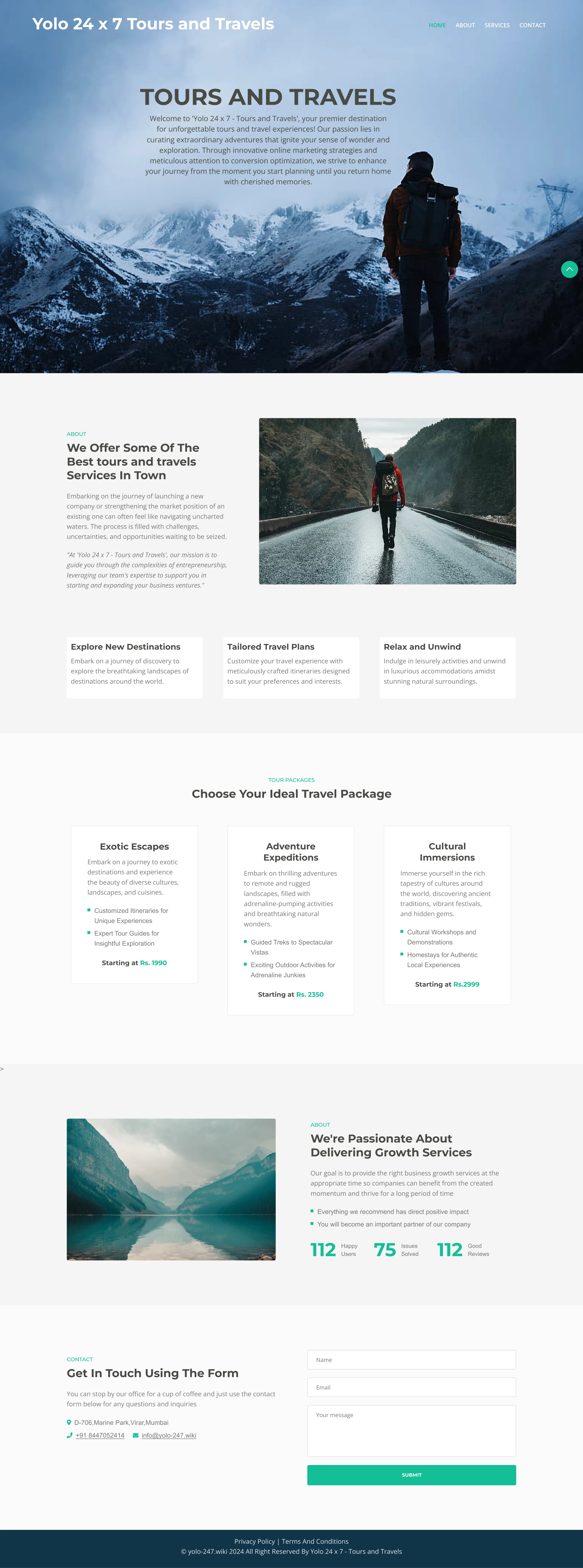 Landing Page